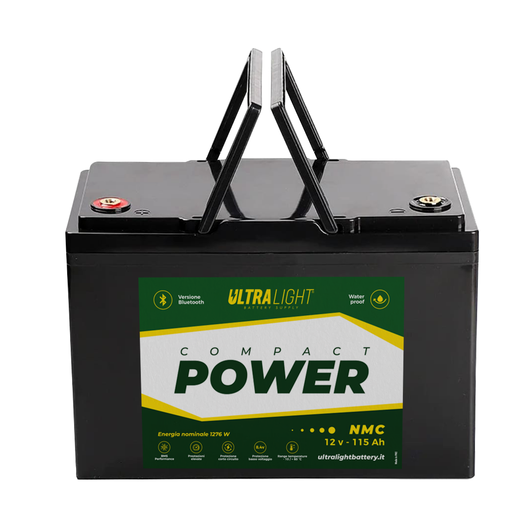 Batteria Ultralight  Compact Power 115 Ah - Nuovo Modello -