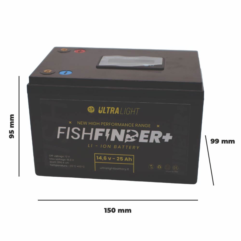 Batteria Fishfinder+ 25 ah